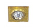 Встраиваемый светильник Feron 8170-2 мерцающее золото-золото 3519